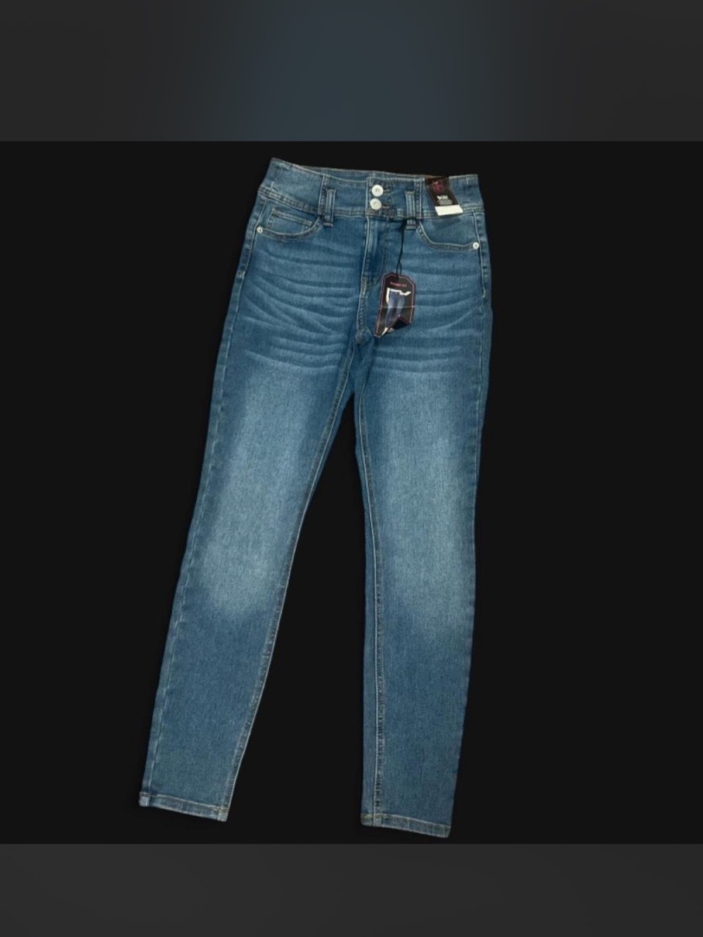 Women's Mid Wash Blue Slim Jeans
